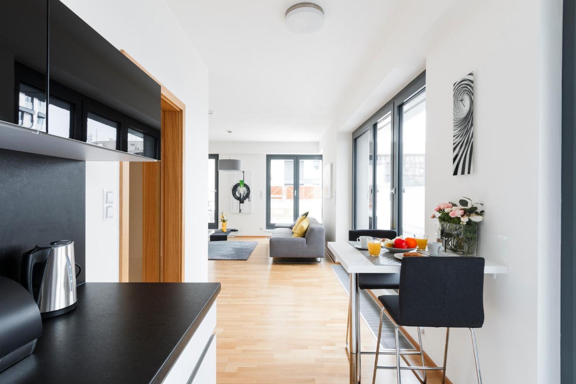 Prague Days - Luxurious Apartments In Trendy Zizkov Bilik gambar